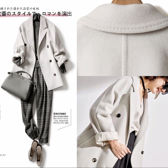 ๐ฎ 90% Wool 10% Cashmere Coat (38) - Picture 10 of 12